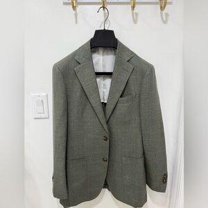 Suitsupply Olive Green Blazer